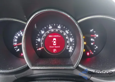 2013 Kia Rio Sx z USA, uszkodzony, nr VIN KNADN4A38D6224068